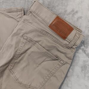 Lucky Brand‎ Mens 36x30 412 Athletic Slim Khaki Beige Pants